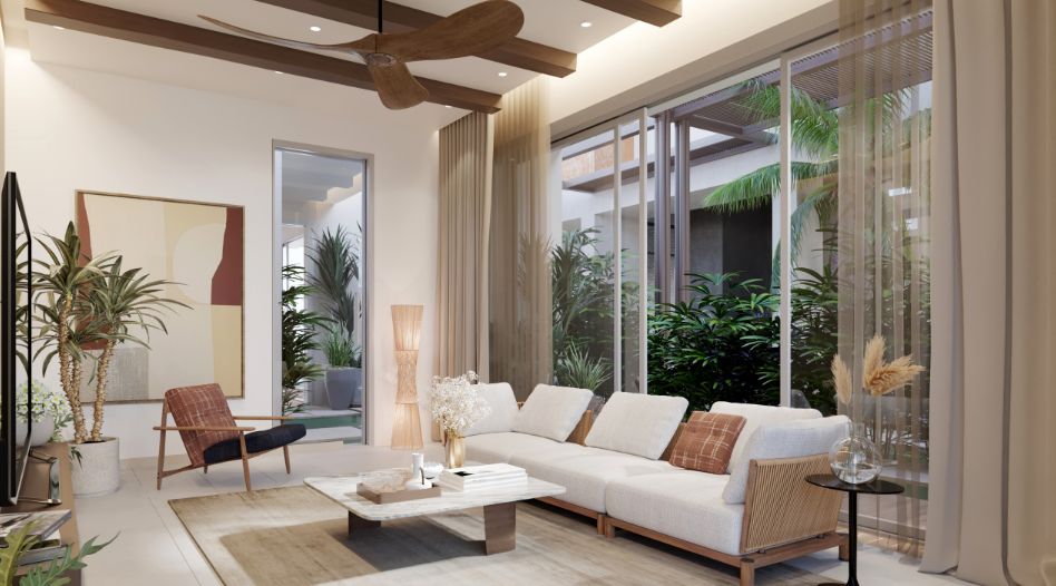 Cho thuê biệt thự Sandy Villa – Hướng Tây Nam, gần bãi tắm riêng, khu vực nhiều tiện ích